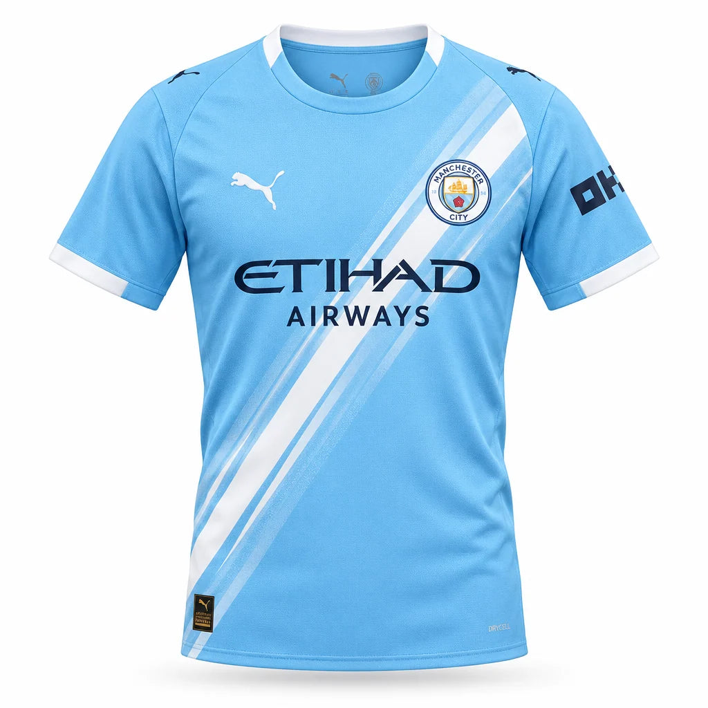 Manchester City 25/26 Home Jersey - Fan Version