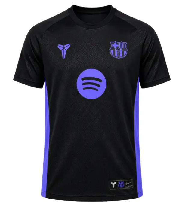F.C. Barcelona x Kobe Bryant 25/26 Away Jersey - Fan Version