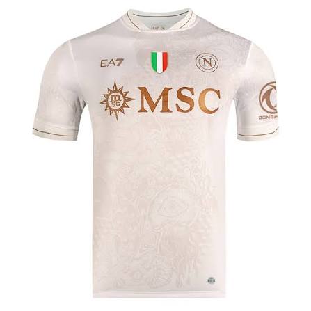 SSC Napoli Away 2025/2026 Jersey - Fan Version