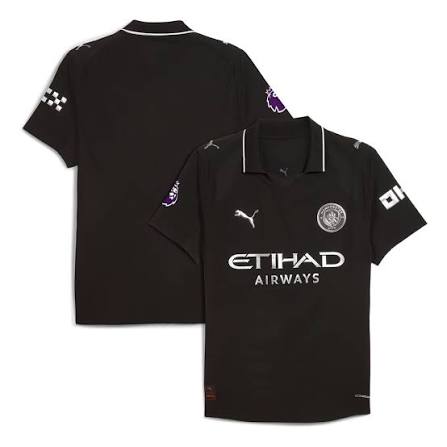 Manchester City 2025/26 Away Jersey - Fan Version