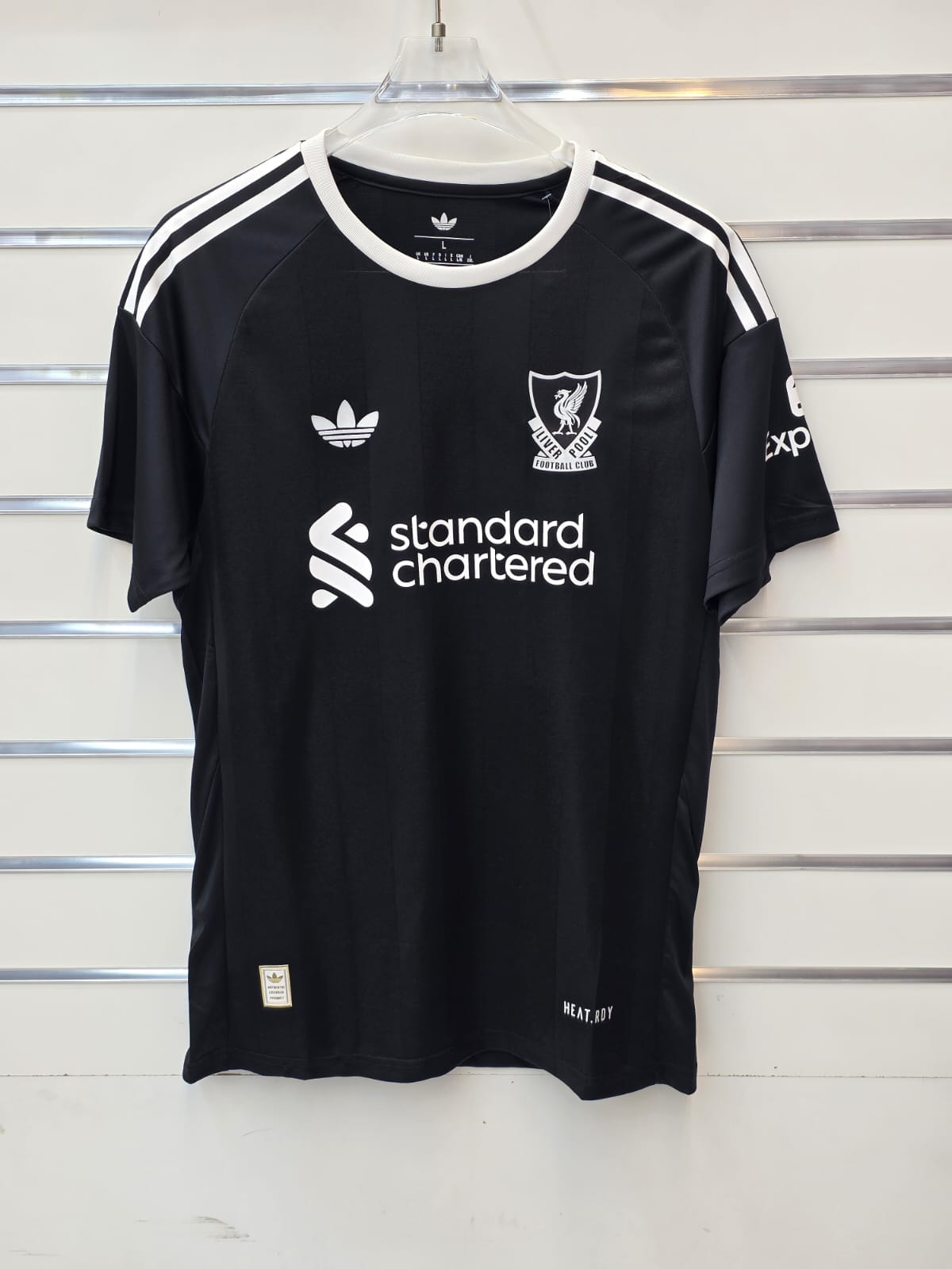 Liverpool Black Jersey - Fan Version