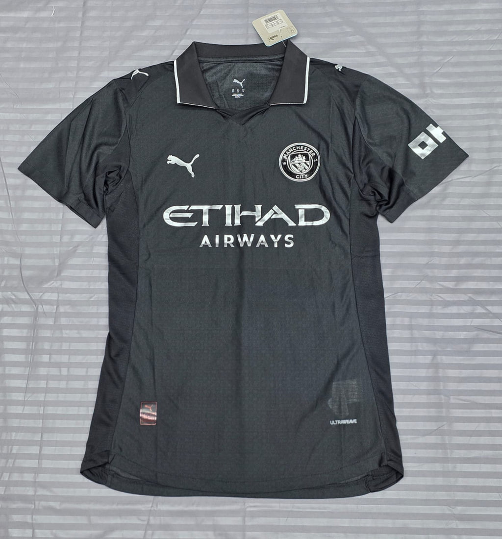 Manchester City Black Jersey - Fan Version