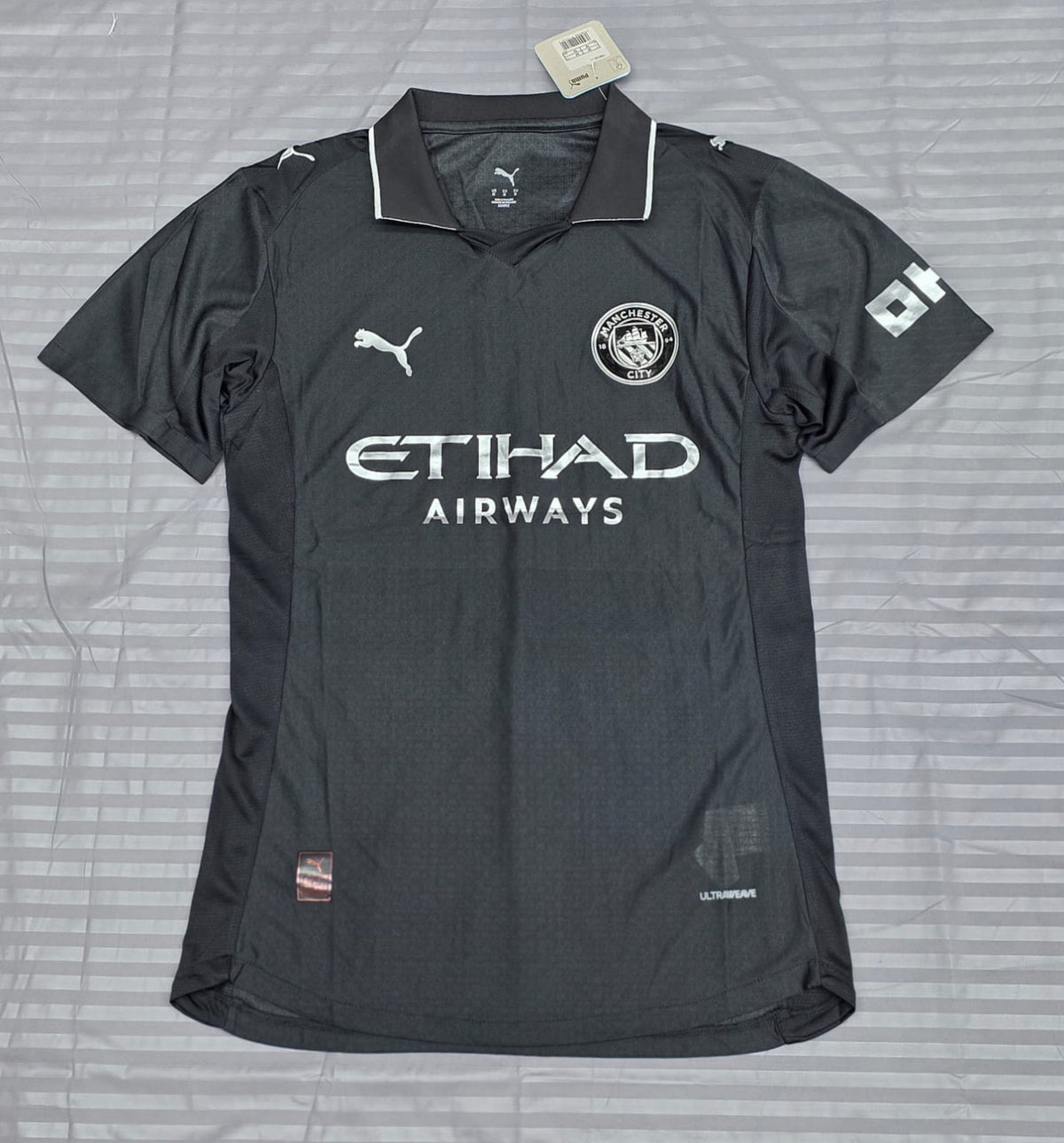 Manchester City Black Jersey - Fan Version