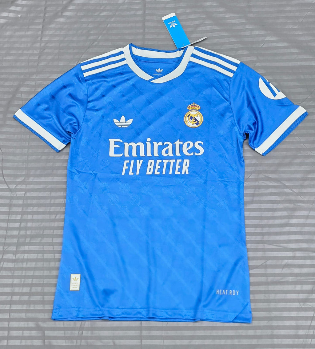 Real Madrid Blue Jersey - Fan Version